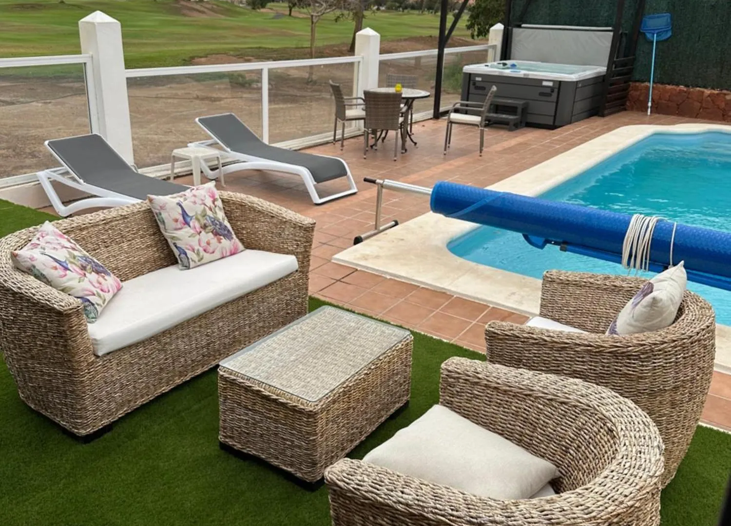 Vista Verde, Luxury Family Front Line Golf, Hot Tub,Pool Table, 8 Pers, Caleta De Fuste